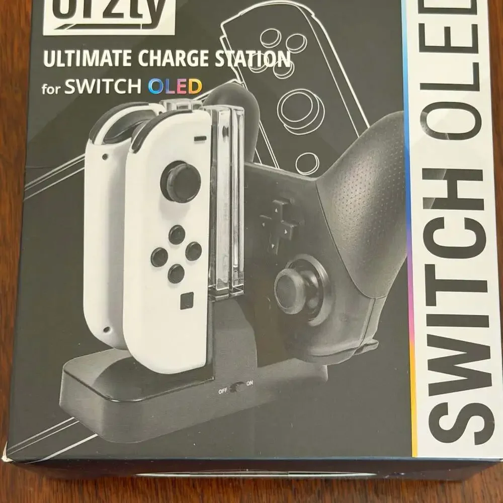 Orzly Ultimate Charging Station For Switch Oled